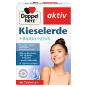 Doppelherz aktiv Kieselerde Frontansicht