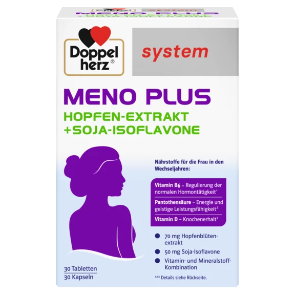 Doppelherz system MENO PLUS Frontansicht