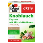 Doppelherz aktiv Knoblauch Kapseln Frontansicht