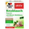 Abbildung der Produktverpackung Doppelherz aktiv Knoblauch Kapseln Frontansicht