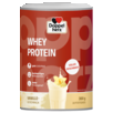 Abbildung der Produktverpackung  Doppelherz WHEY PROTEIN Vanille Frontansicht