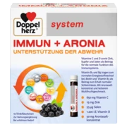 Doppelherz system IMMUN + ARONIA Frontansicht