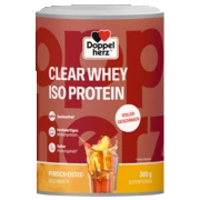 Doppelherz CLEAR WHEY ISO PROTEIN Pfirsich-Eistee Frontansicht