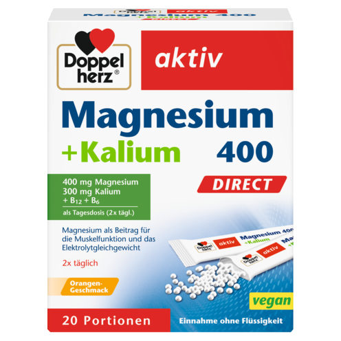 Magnesium 400 + Kalium DIRECT