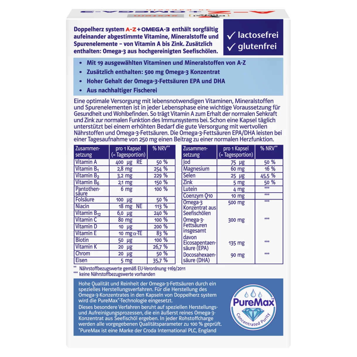 Doppelherz system A-Z + OMEGA-3 Zadnji pogled