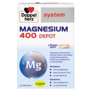 Doppelherz system MAGNESIUM 400 DEPOT Frontansicht