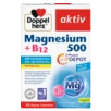 Doppelherz aktiv Magnesium 500 + B12 Frontansicht