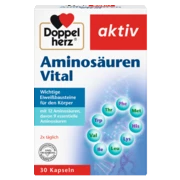 Doppelherz aktiv Aminosäuren Vital Frontansicht