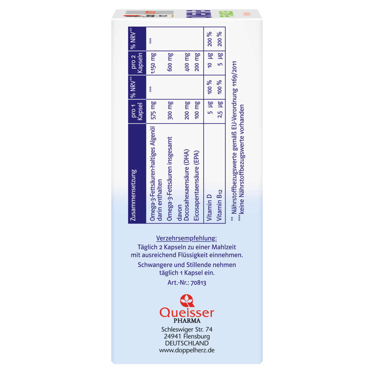 OMEGA-3 PFLANZLICH ALGENÖL