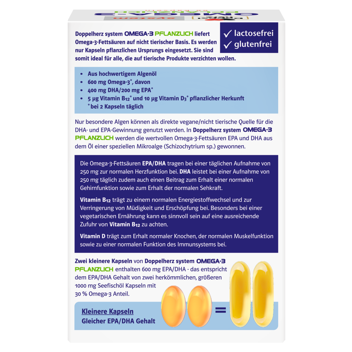 OMEGA-3 PFLANZLICH ALGENÖL