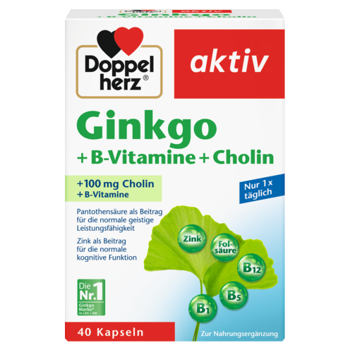 Ginkgo + B-Vitamine