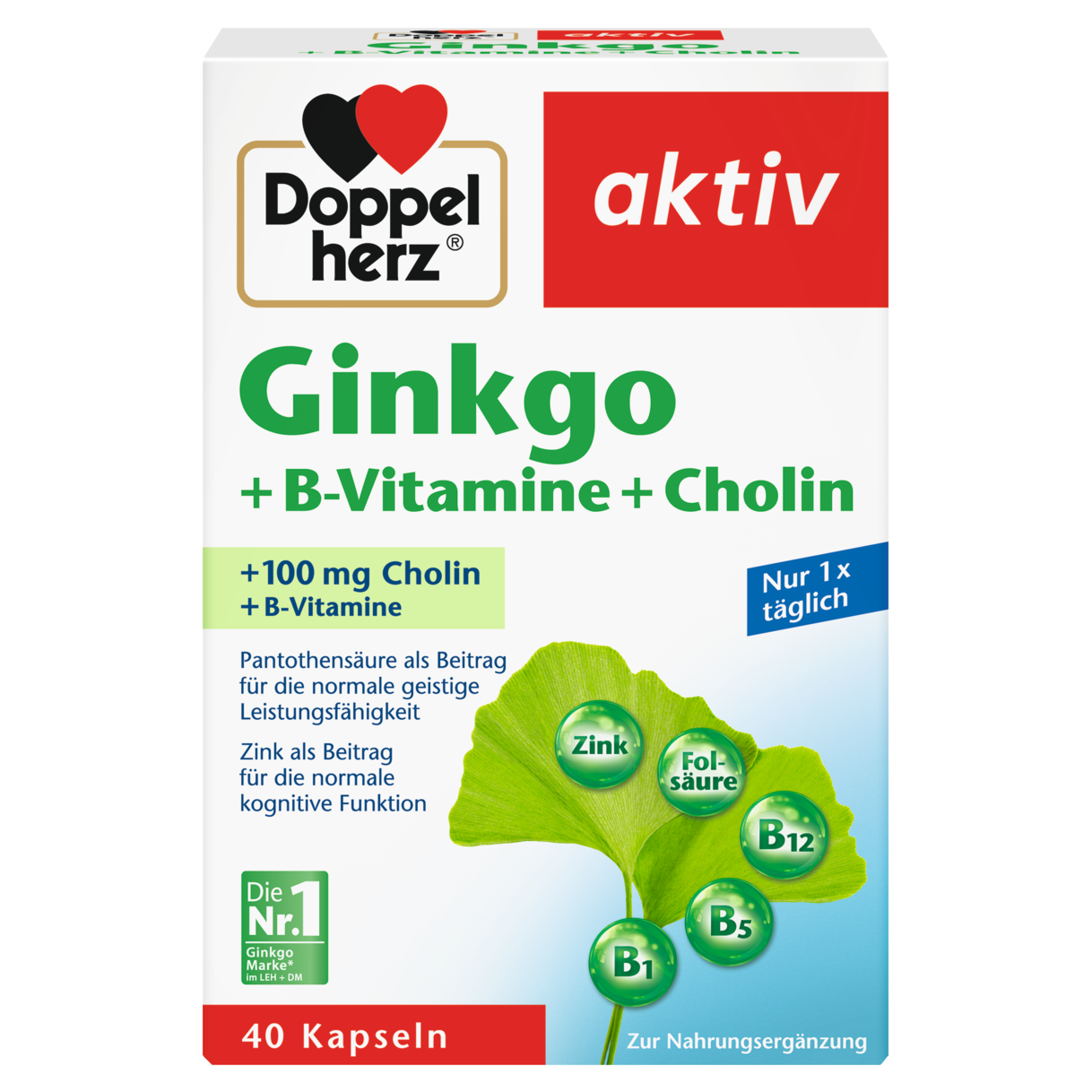 Ginkgo + B-Vitamine