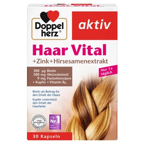 Doppelherz aktiv Haar Vital Frontansicht