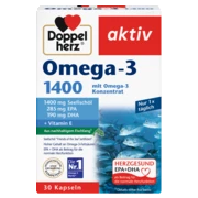 Doppelherz aktiv Omega-3 1400 Frontansicht