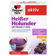 Doppelherz aktiv Heißer Holunder Frontansicht