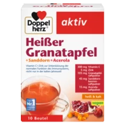 Doppelherz aktiv Heißer Granatapfel Frontansicht