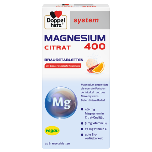 MAGNESIUM 400 CITRAT BRAUSETABLETTEN
