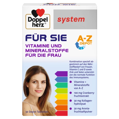 Doppelherz system FÜR SIE Frontansicht