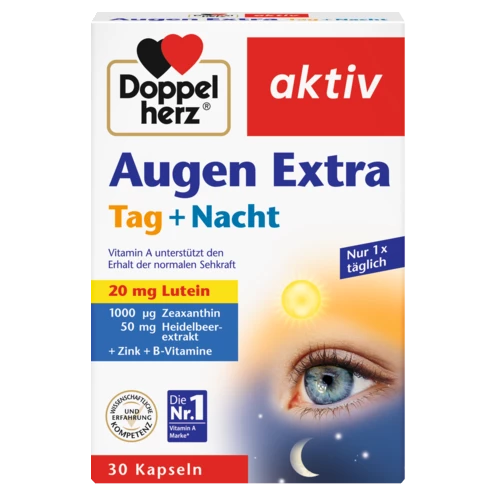 Doppelherz aktiv Augen Extra Frontansicht