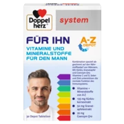 Doppelherz system FÜR IHN Frontansicht