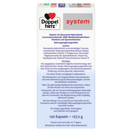GLUCOSAMIN 1000 + CURCUMA VEGAN