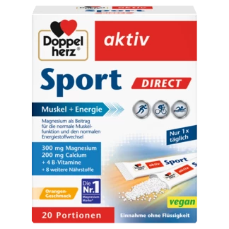 Doppelherz aktiv Sport DIRECT Frontansicht