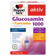Doppelherz aktiv Glucosamin 1000 + Curcuma Frontansicht