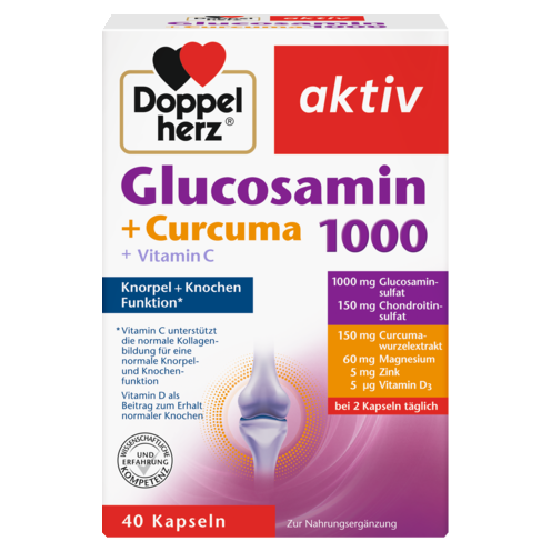 Glucosamin 1000 + Curcuma