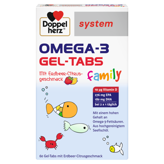 OMEGA-3 family Erdbeer
