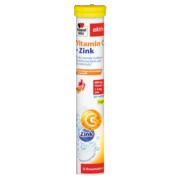 Doppelherz aktiv Vitamin C + Zink Brausetabletten Frontansicht