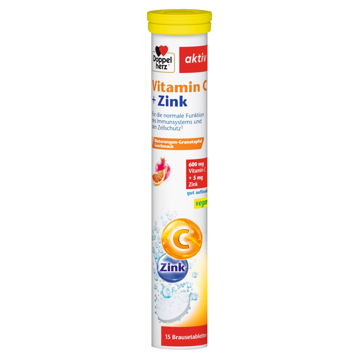 Vitamin C + Zink Brausetabletten