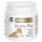 Doppelherz für Tiere Biotin Plus für Hunde Frontansicht