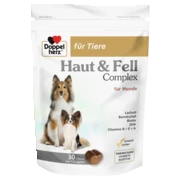 Doppelherz für Tiere Haut & Fell Complex für Hunde Frontansicht