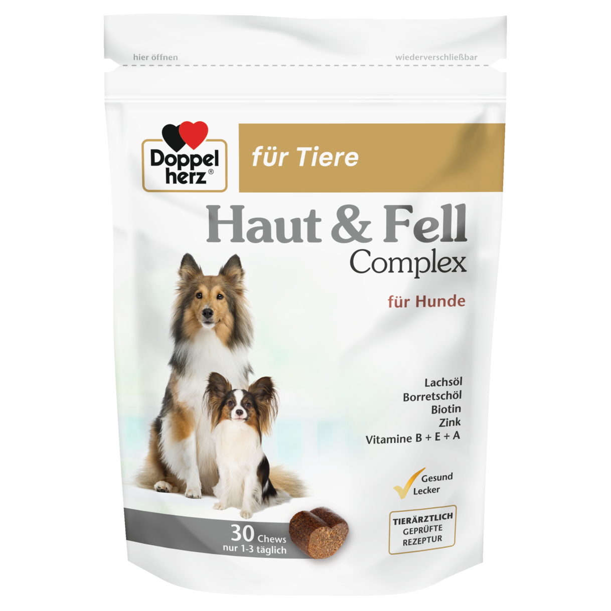 Haut & Fell Complex für Hunde