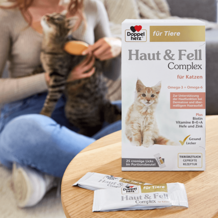 Haut & Fell Complex für Katzen