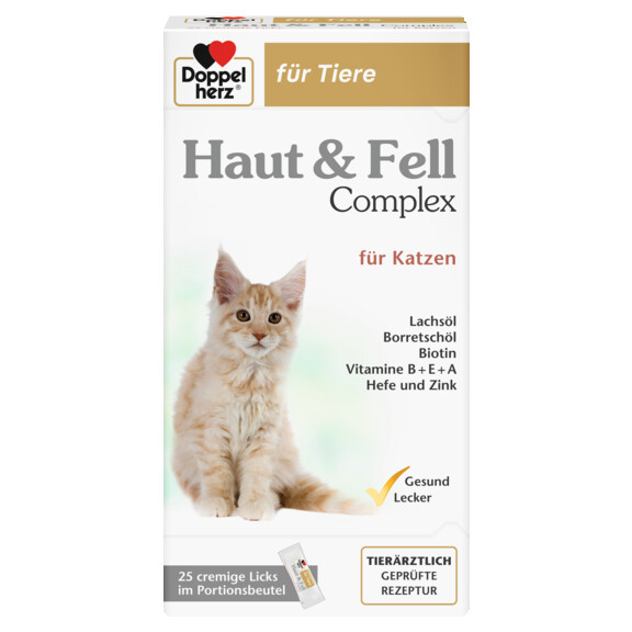 Haut & Fell Complex für Katzen